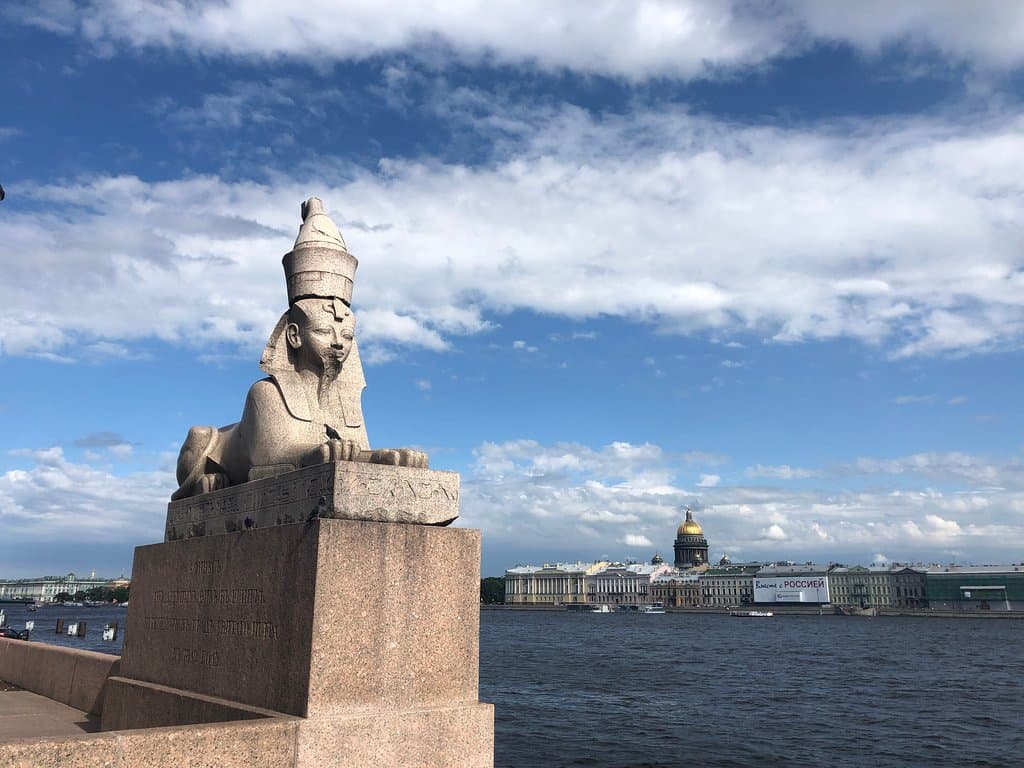 University Embankment Sphinxes