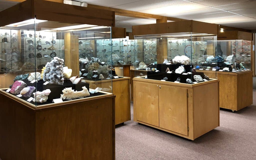 The Mineral Room has specimens and displays that rival even the largest museums.
