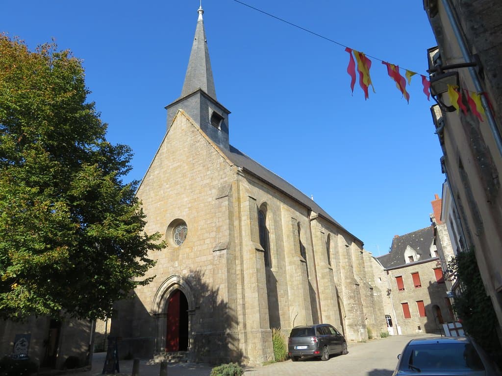 La chapelle Notre Dame la Blanche vue de l'extérieur