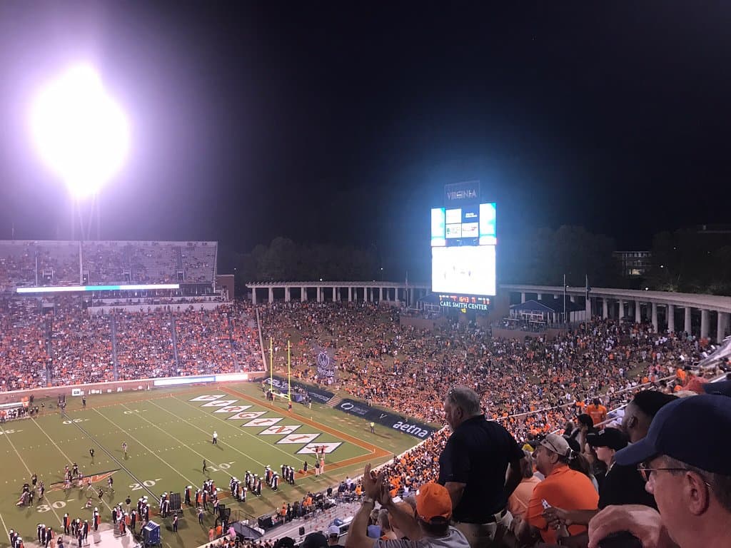 Scott Stadium University of Virginia