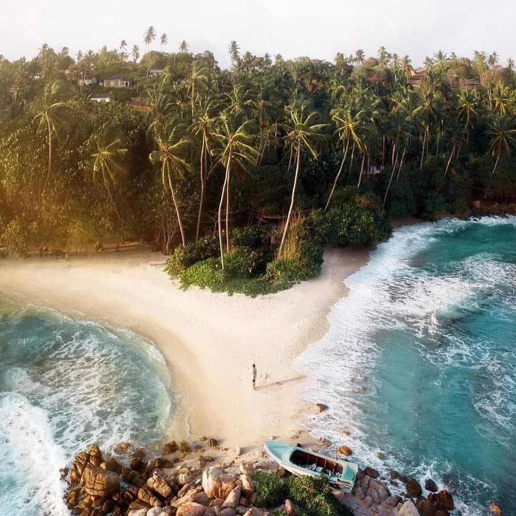 Marvellous Beach in Mirissa  