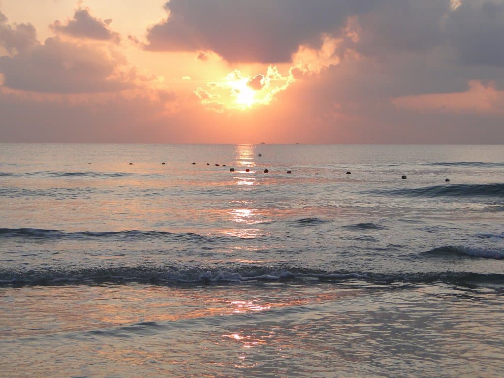 Lever du soleil 