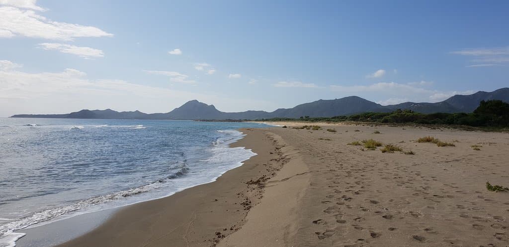 Plage de Colostraï.