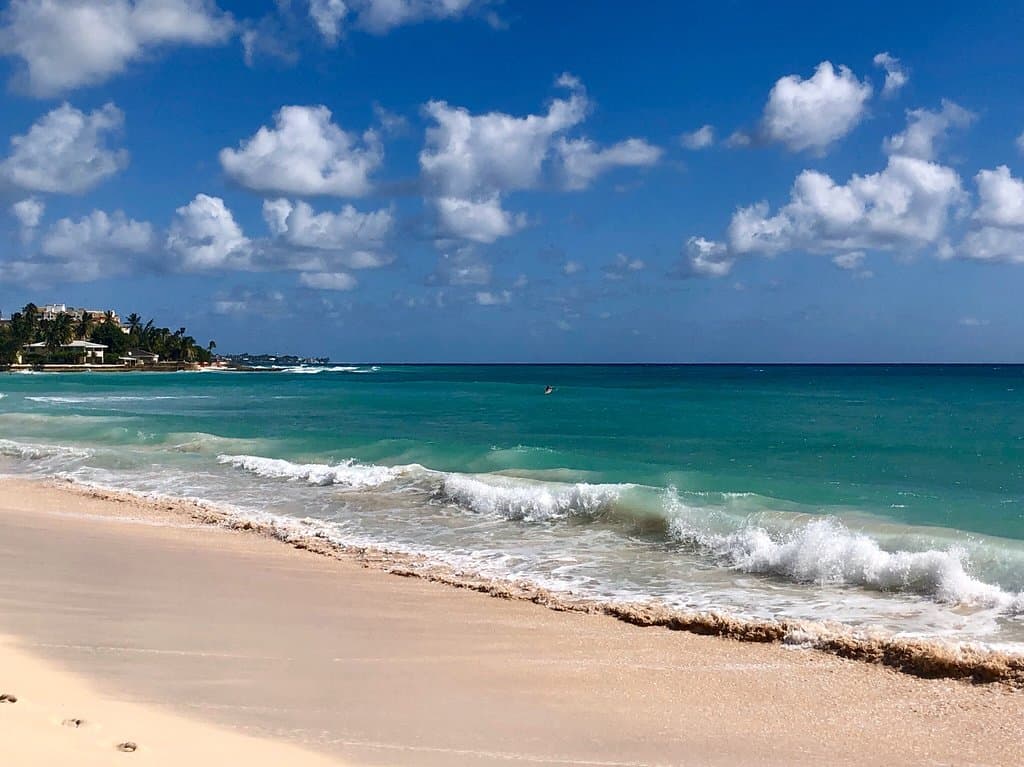 İt was wonderful few view from Barbados.