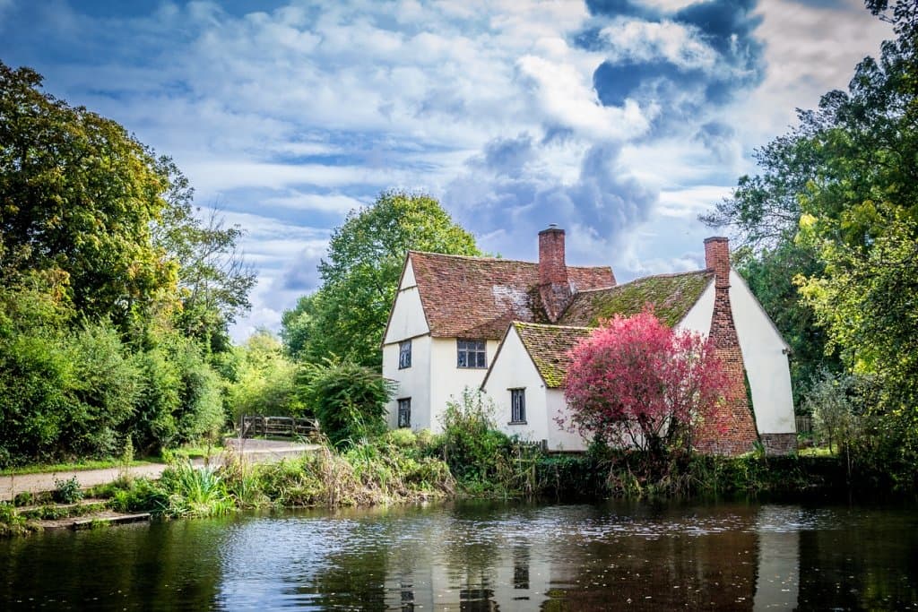 Flatford Mill and Willy Lott's Cottage