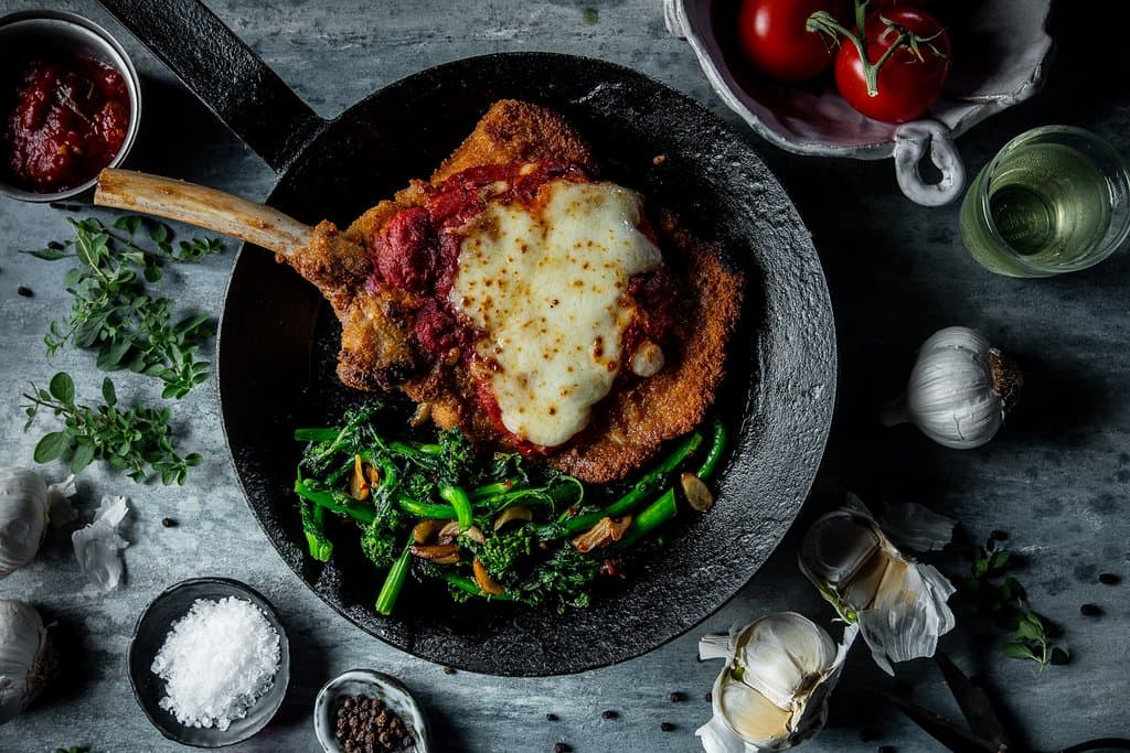 Veal Chop Parmigiana 