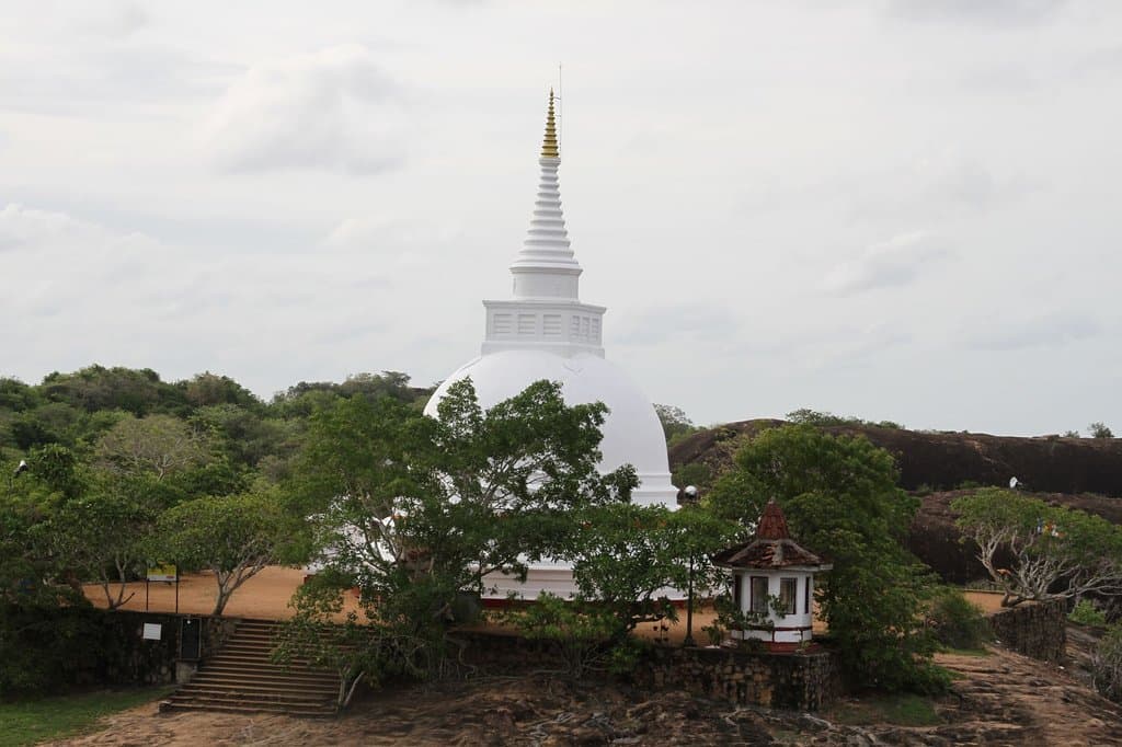 Stupa from top of the rock