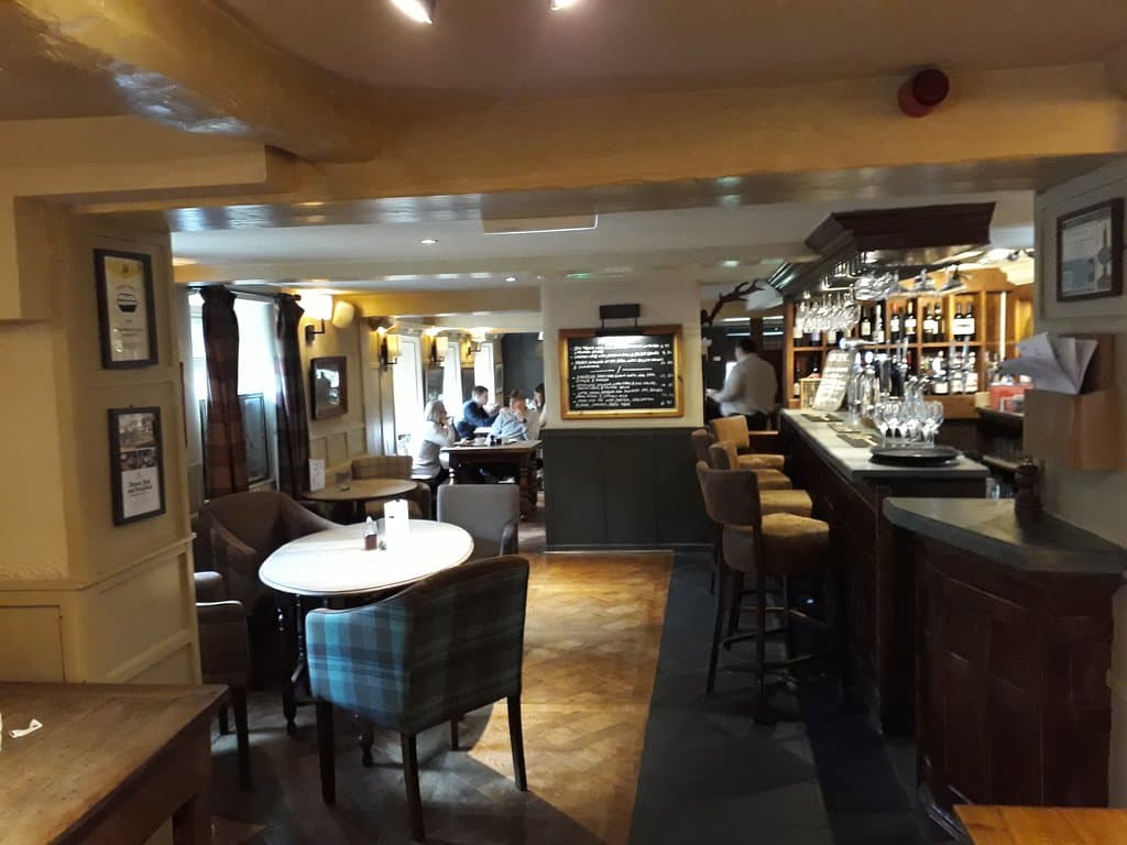 A view of the bar area 