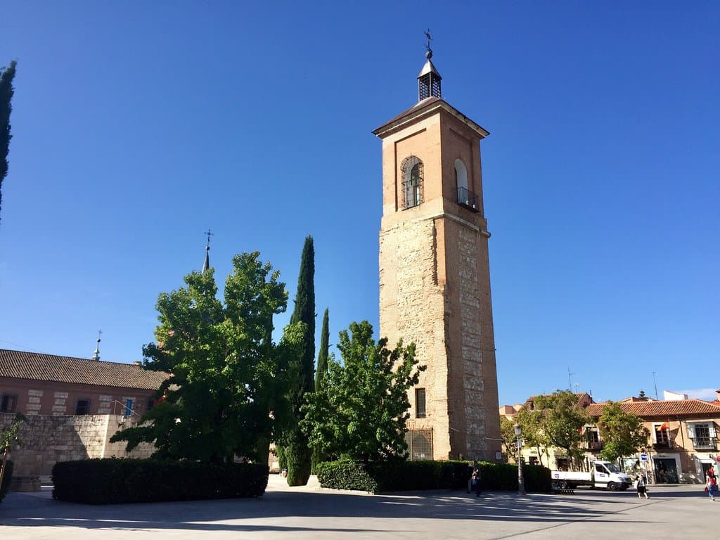 Landmark of the Plaza Cervantes