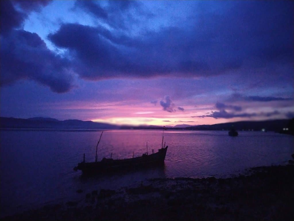 sunrise at belekan beach