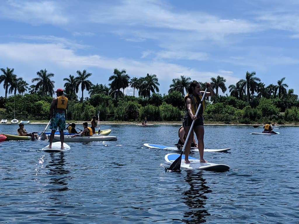 Stand up paddle board and kayaks