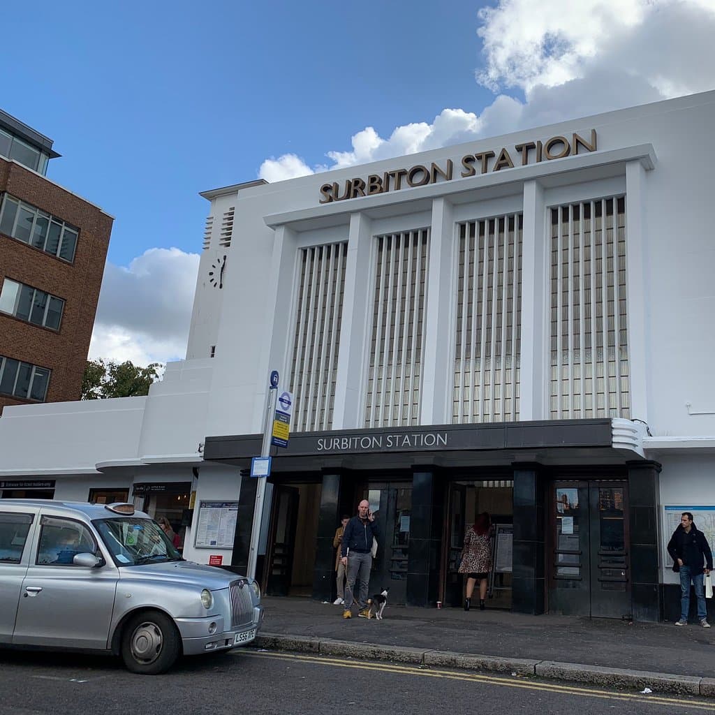 Amongst a host of railway stations on the lines from Waterloo to the South Coast a special mention should be made for Surbiton. A superb modernist building which is actually Grade 2 listed