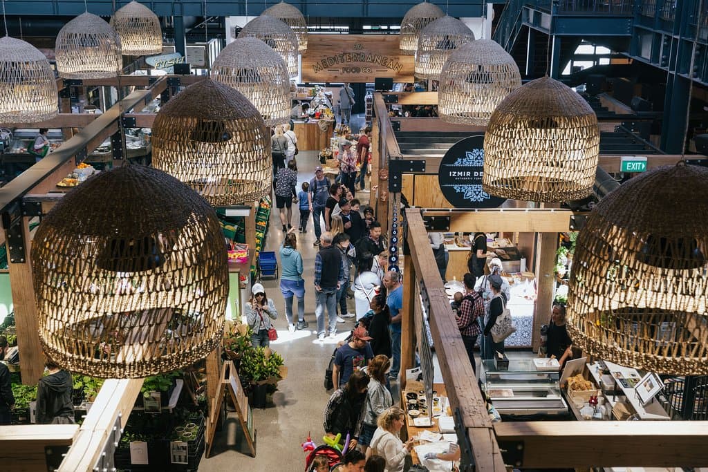Vibrant hustle and bustle
