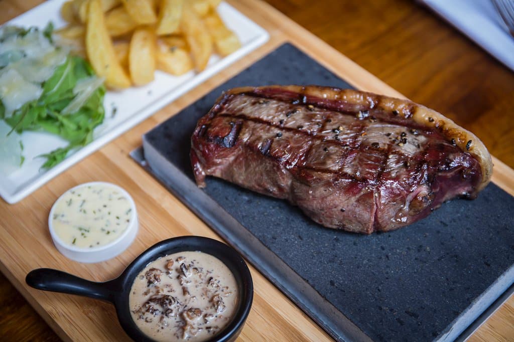 Hot Stone Dining Experience
