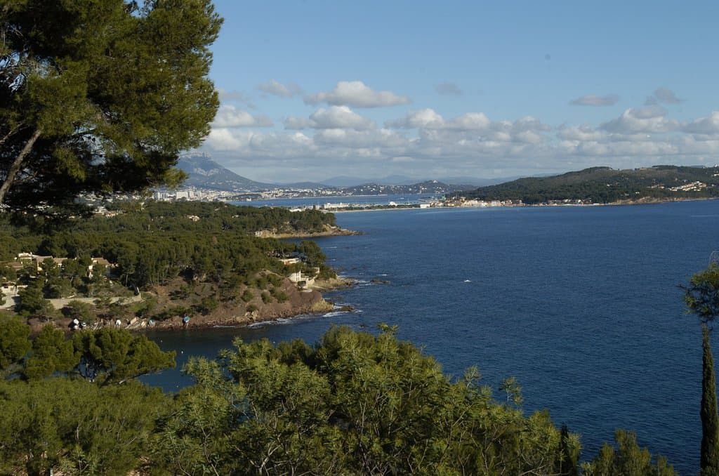 La Verne vue depuis la Corniche merveilleuse