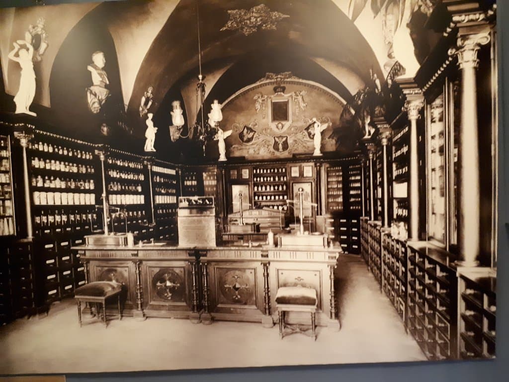 The old pharmacy store