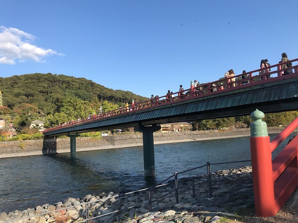 Asagiri Bridge Park Uji Japan
