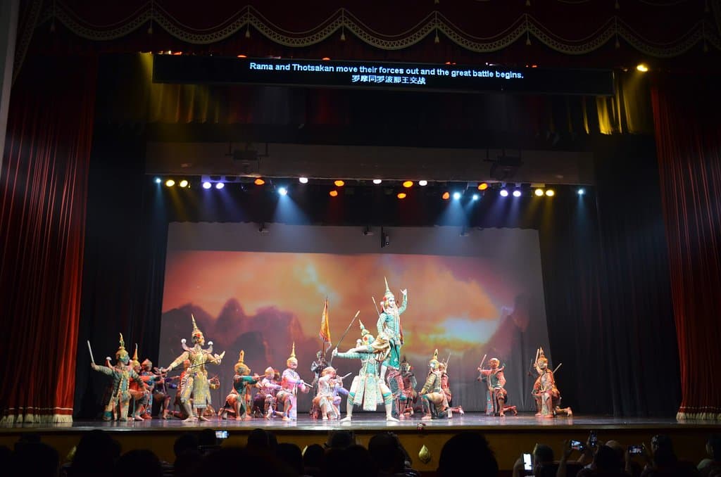 Khon Dance at Sala Chalermkrung