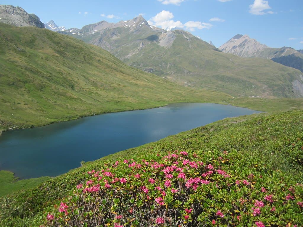 A la frontière italienne "lac du Verney"