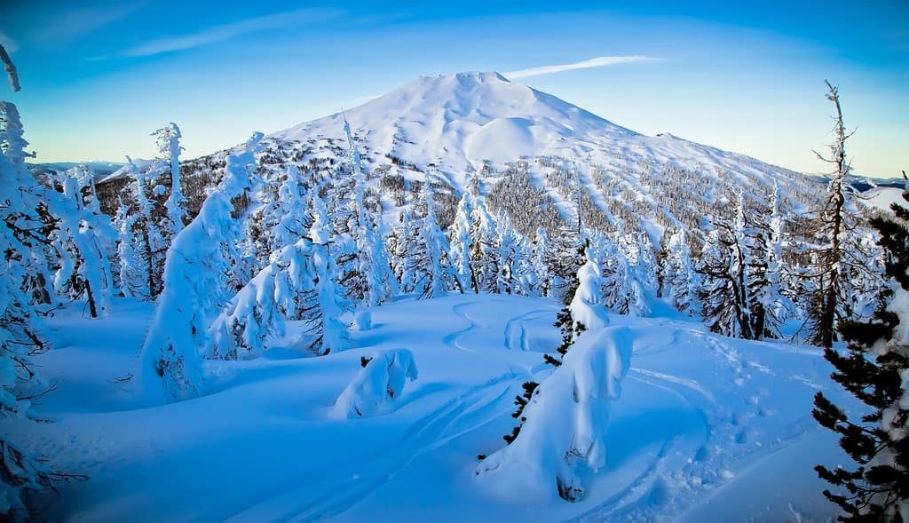 Mt. Bachelor from Tumalo Peak.