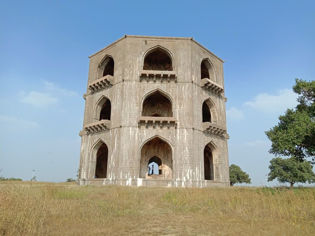 Chand Bibi Mahal from distance 