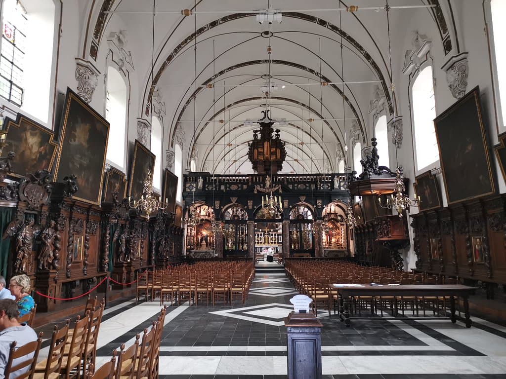 I ricchi interni barocchi