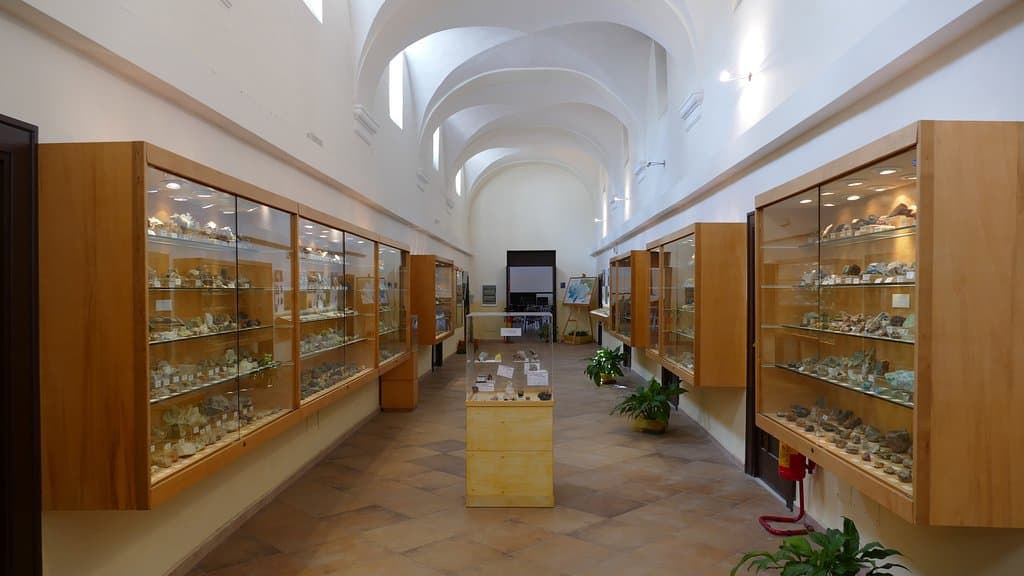 inside museum