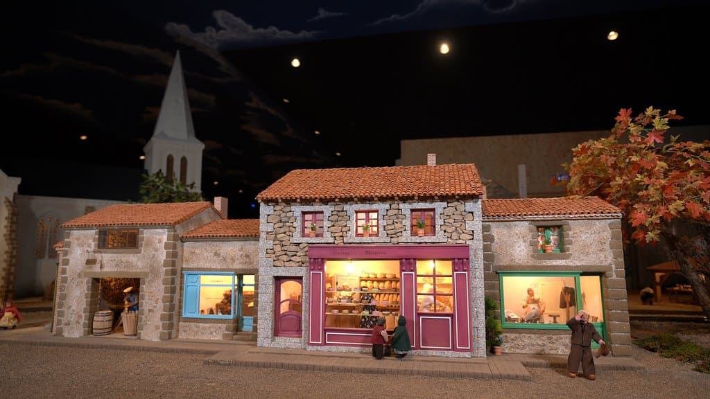 Scène de village