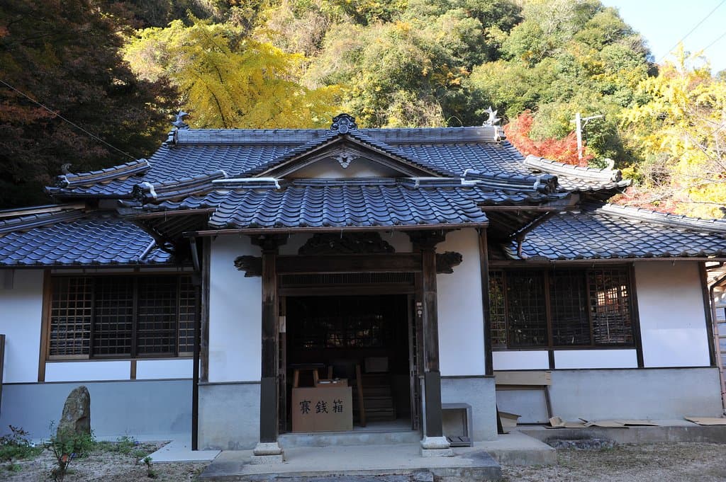 豪渓にある豪渓寺