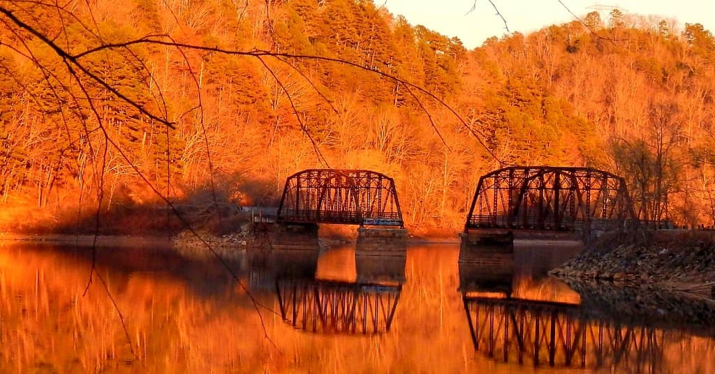 Sunset at Broken Bridge