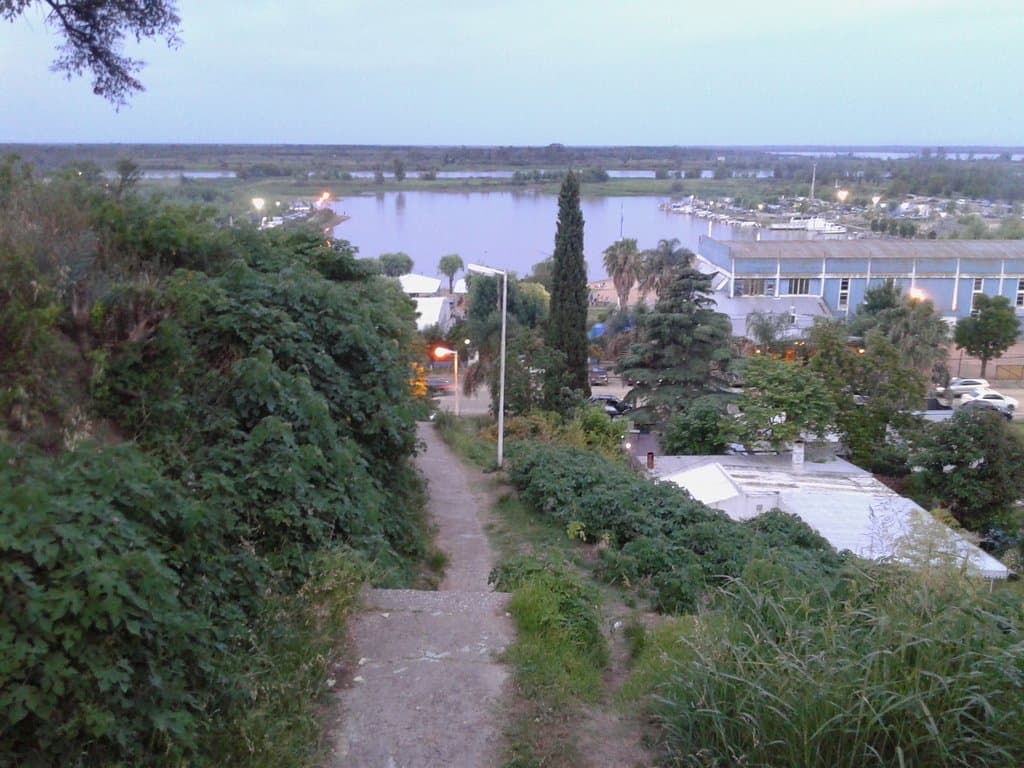 Costanera de San Pedro: Vista al Rìo Paranà- Pcia. Bs.As. 2019.