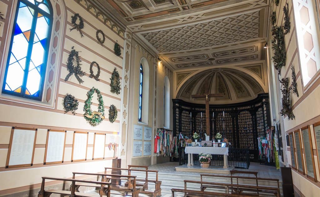 Interno della chiesa