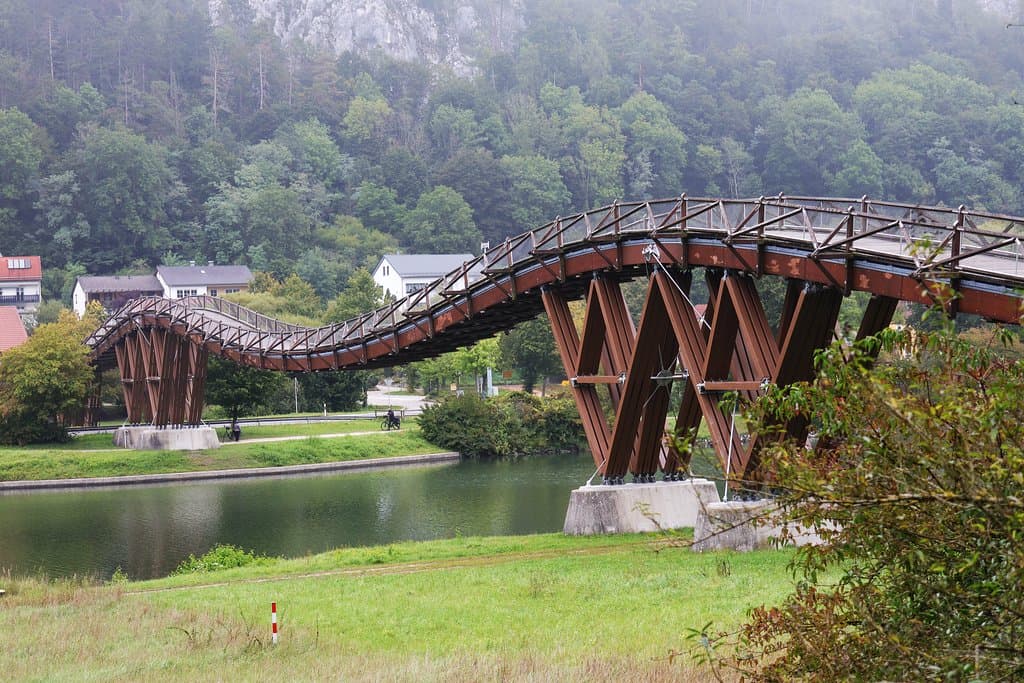 Holzbrücke