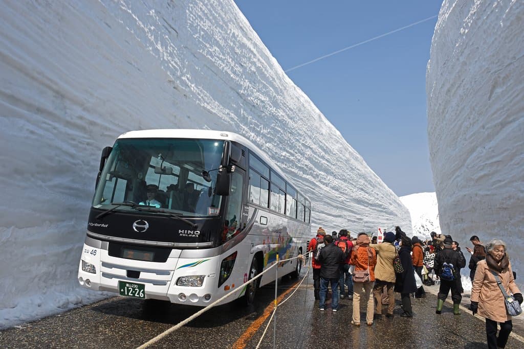 雪の大谷ウォーク