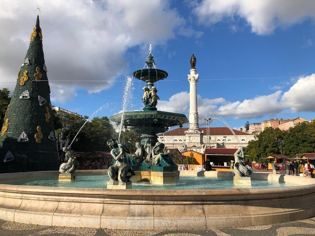 Rossio Square Lisbon