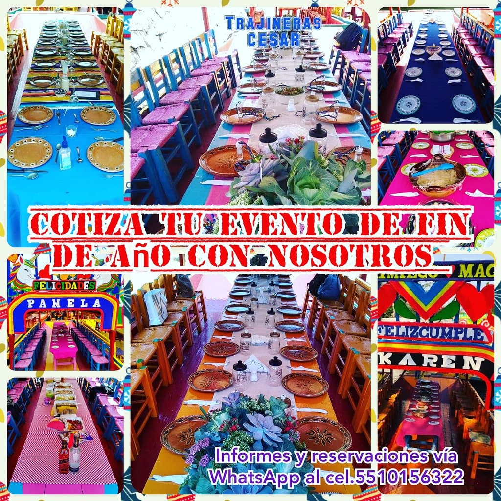 Los mejores servicios en trajinera