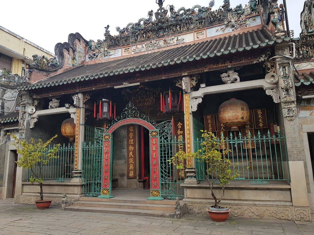 Imposing frontage