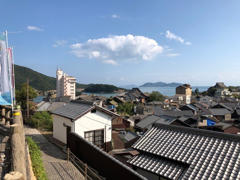 仙酔島方向の景色