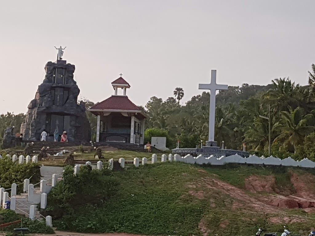 Church at Adimalathura beach