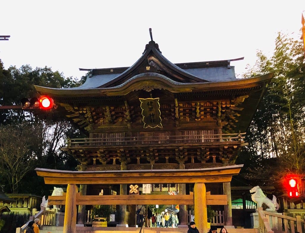 Happy New Year！ The first shrine visit of the year