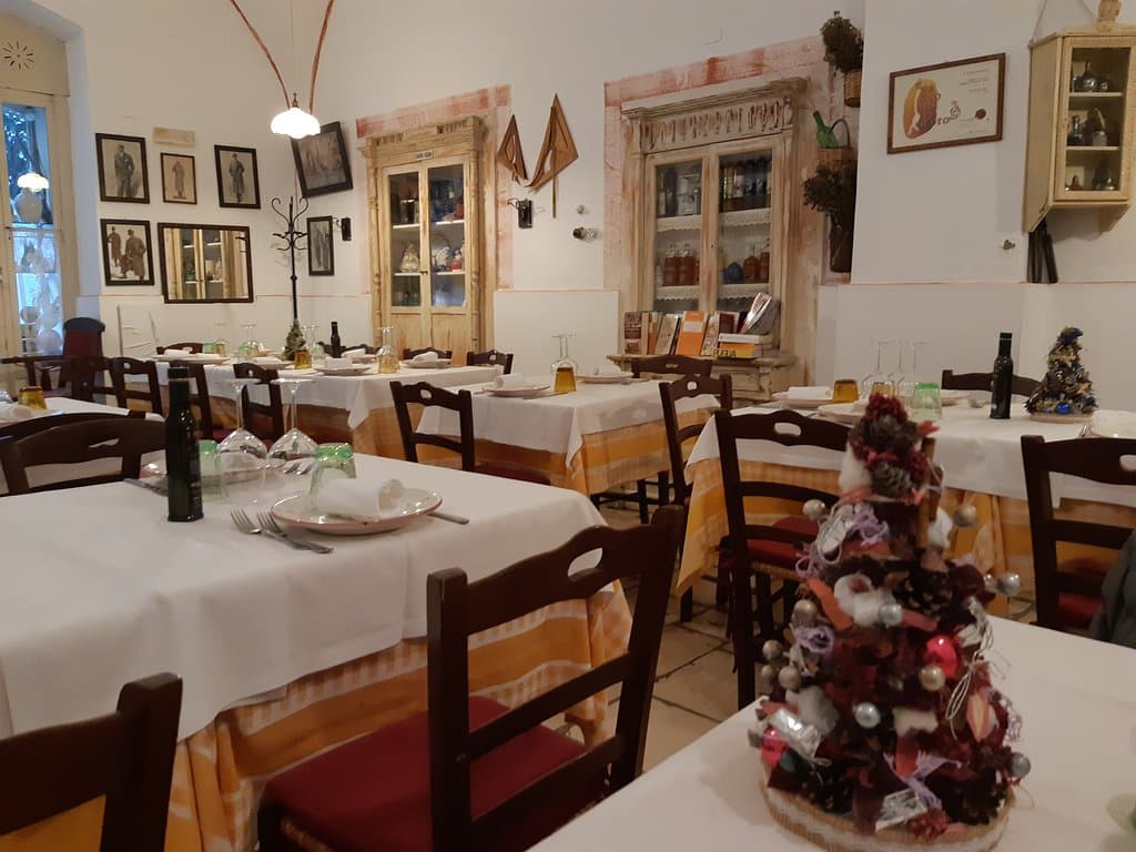 La saletta dove abbiamo pranzato