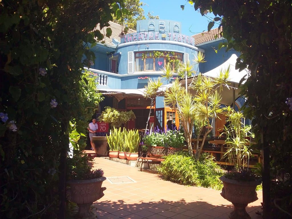 The Labia is an atmospheric, historical  theater in the heart of Cape Town.