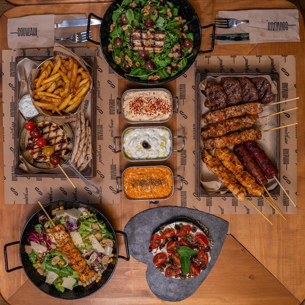 Our full dinner table