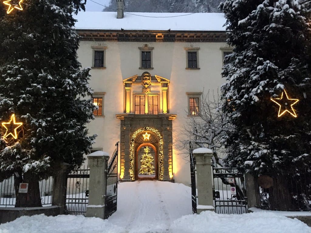 Palast Hohenems im Winter
