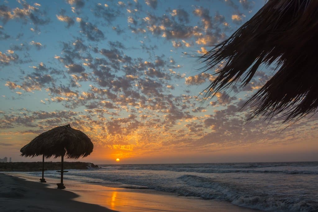 Sunset in Cartagena de Indias - Colombia