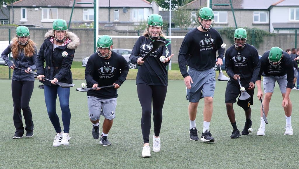 Everyone engaged, everyone learning the oldest and fastest field sport in the world!