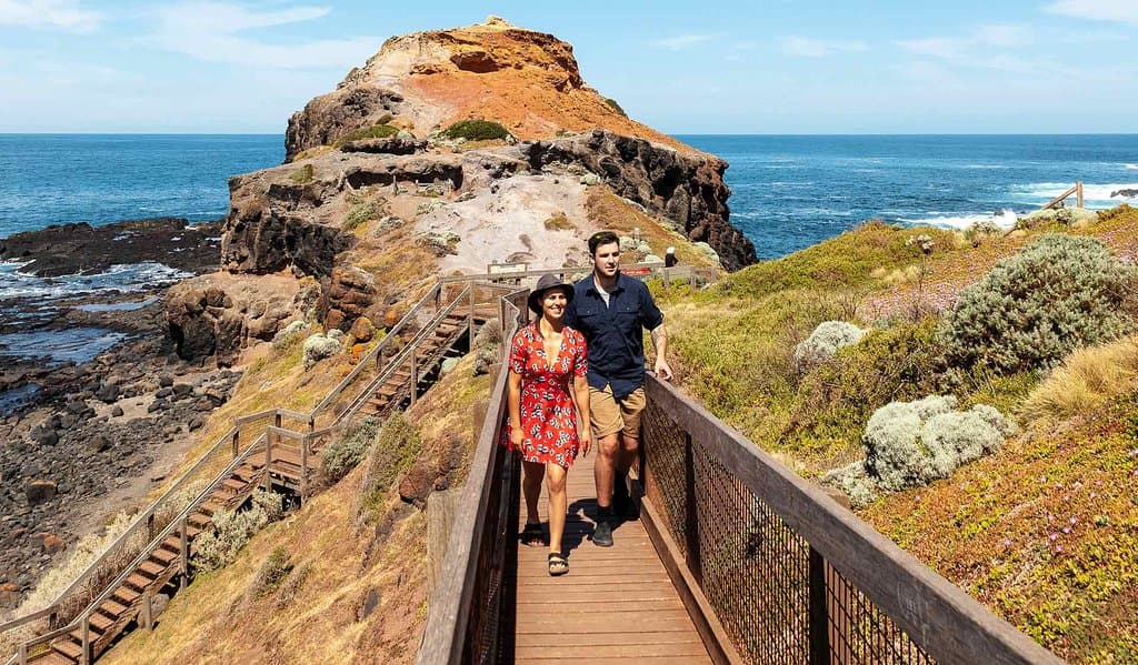 Walking at Mornington Peninsula National Park