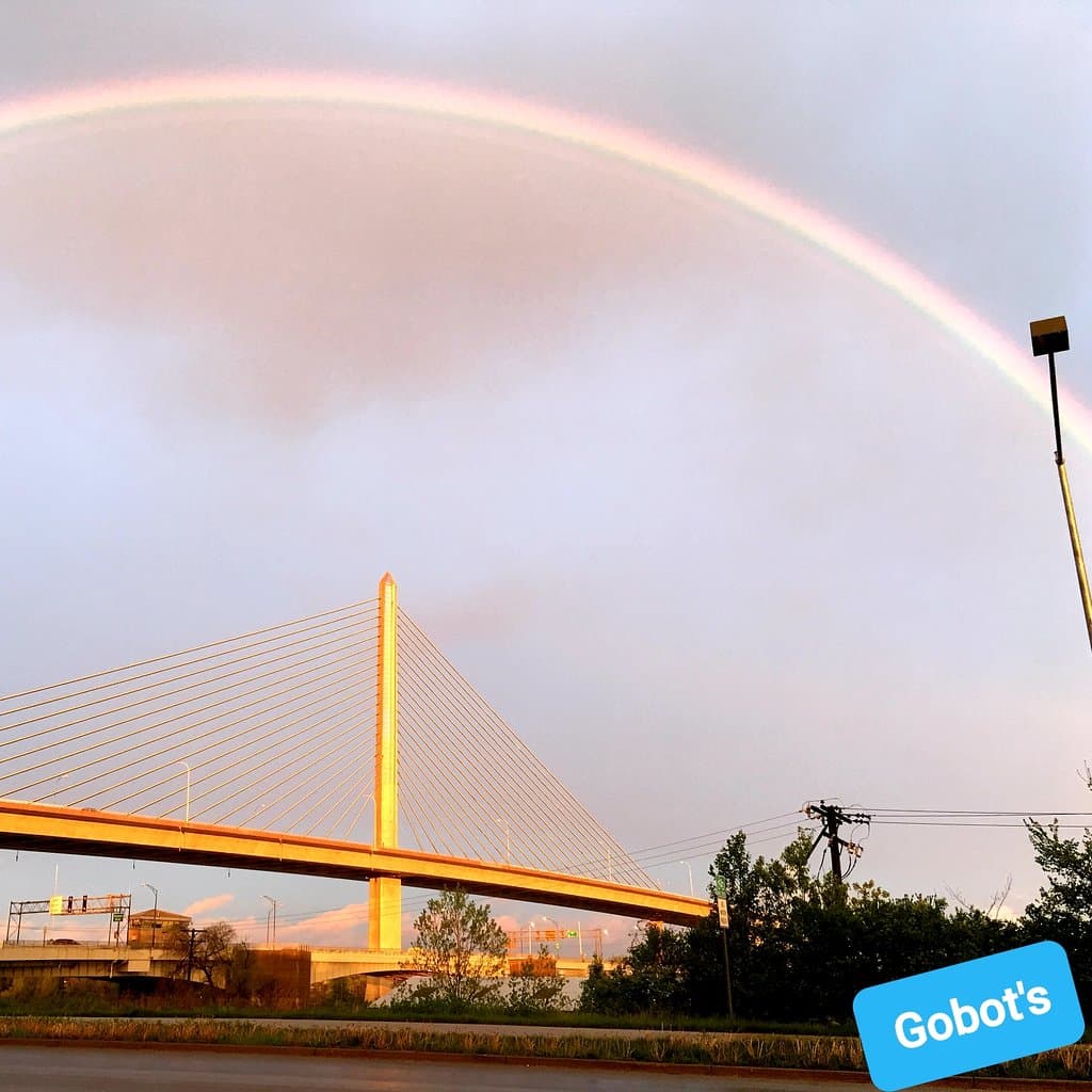 Just right there at the right time for a perfect shot. 