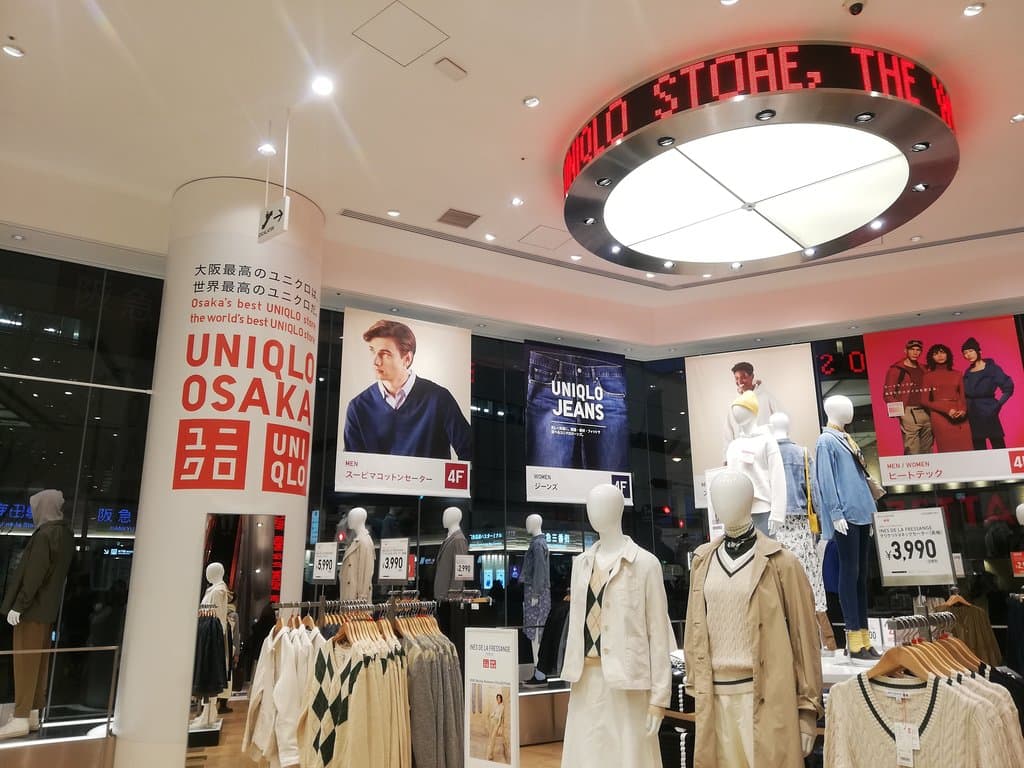 Uniqlo Shinsaibashi Osaka