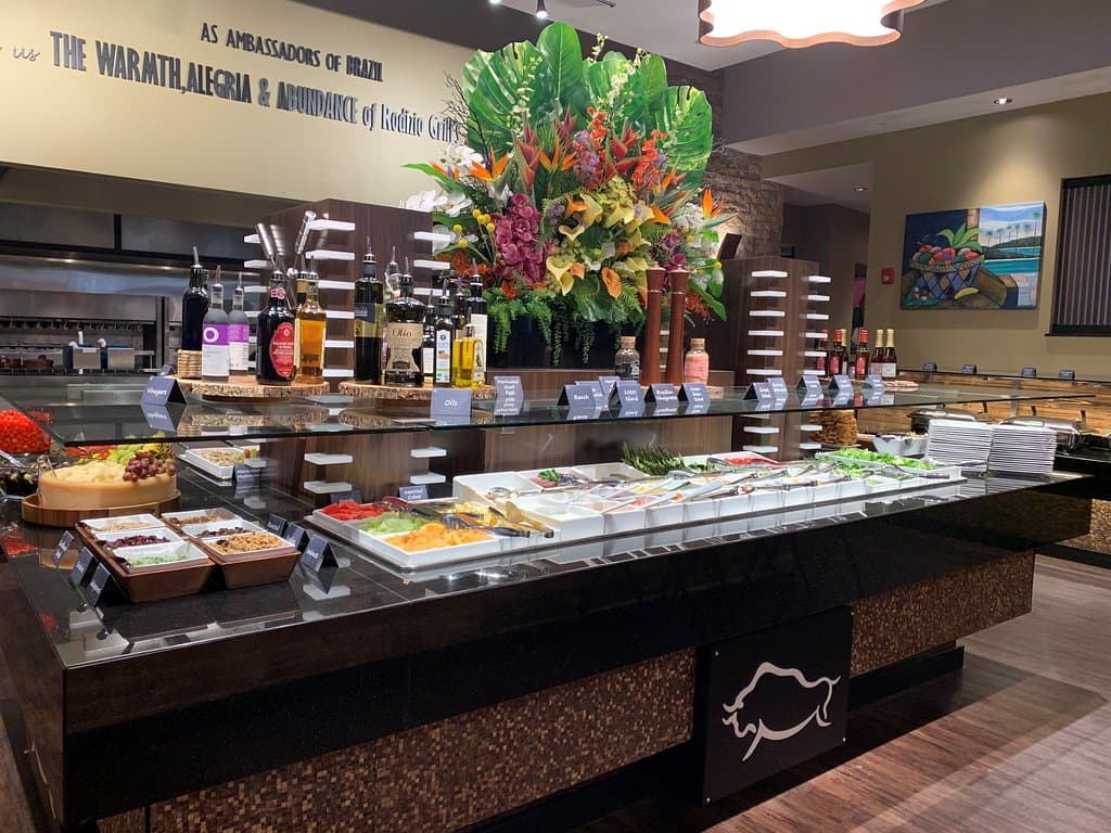 Salad Bar at Rodizio Grill
